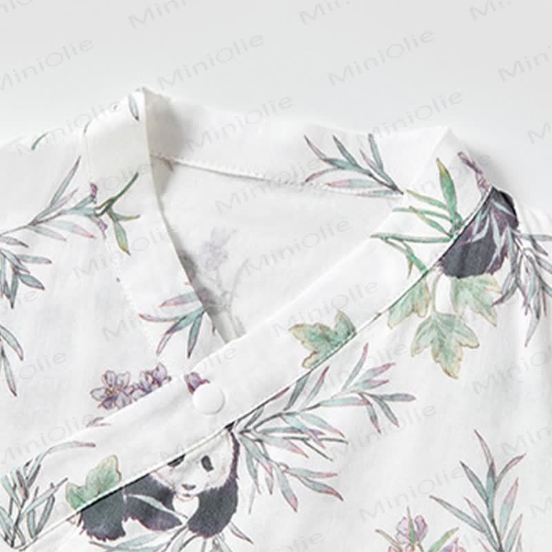 Baby Fruit Print Wrap Romper - image 6