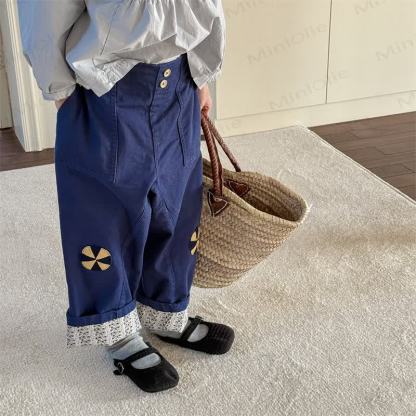 Baby Toddler Flower Loose Pants - image 5