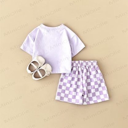Baby 2-Piece Soft Checkerboard Sweatsuit Set - image 29