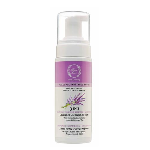 LAVENDER Cleansing Foam for face, eyes & lips
