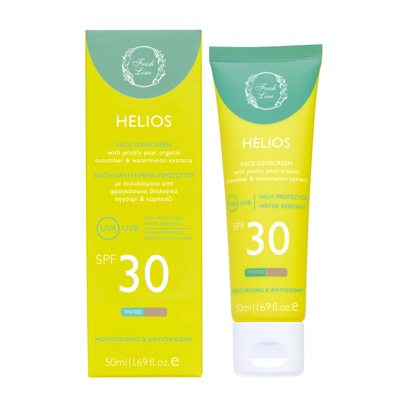HELIOS Face Sunscreen SPF30 Tinted