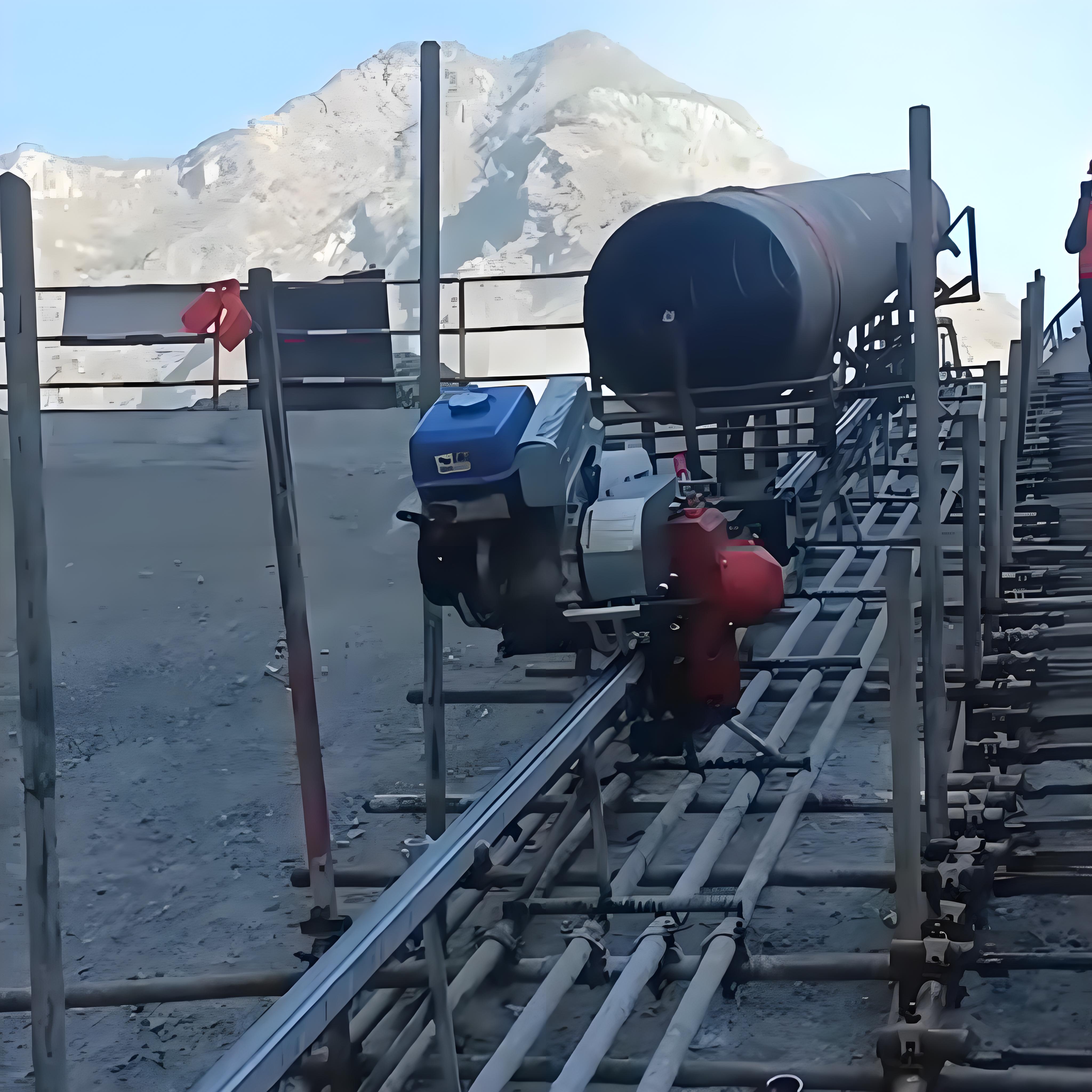 Single track transport vehicle