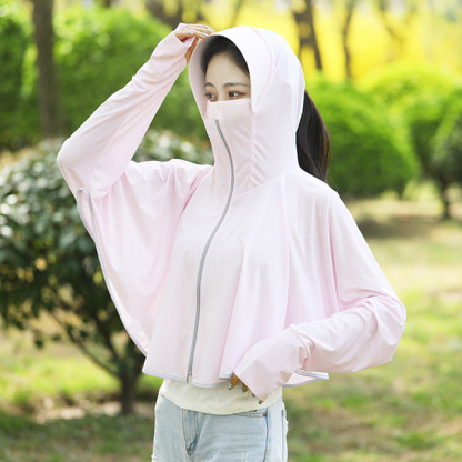 Ice silk thin type UV protection shawl sun protection jacket