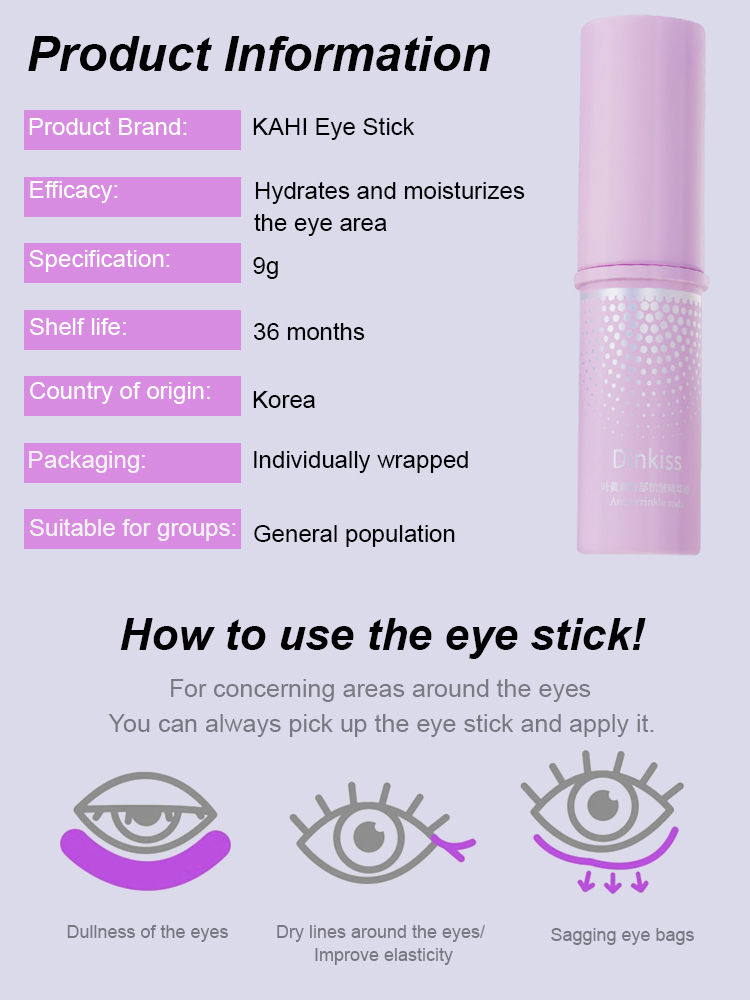 Anti-Wrinkle Magic Fade Eye Fine Lines Small Purple Stick