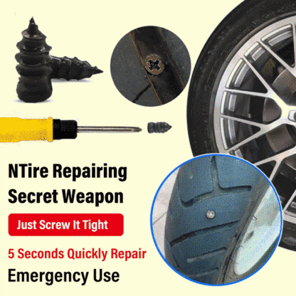 Quick tire repair tool