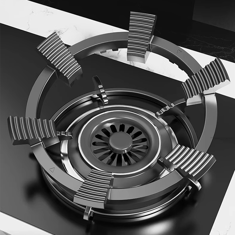 Universal windproof and anti-slip bracket for gas stove