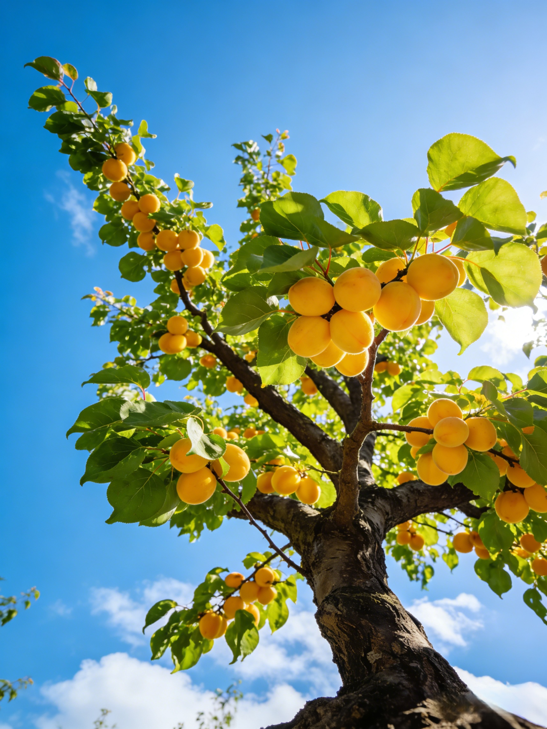 Sweet and sour sugar-free dried apricots