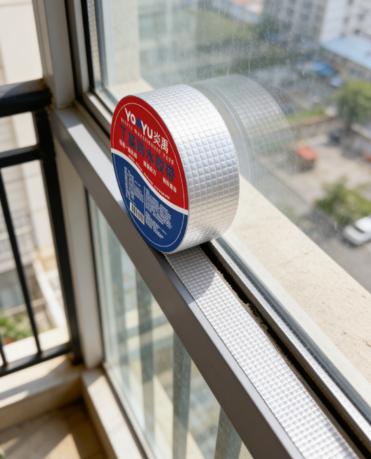 Pita Pelekat Kalis Air Aluminum Foil Butyl 【Beli 1 Percuma 1】- Pelekat Atap Bocor Super Kuat - Sesuai untuk Retakan Dinding, Paip & Atap Zink (Tahan Panas & Hujan)