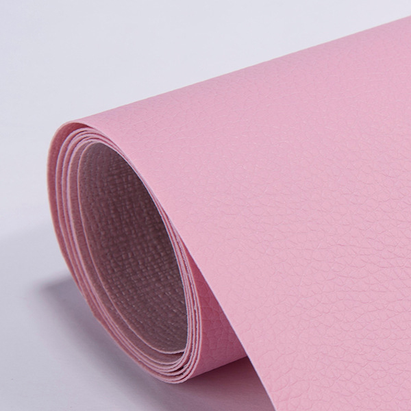 Leather repair self-adhesive patch