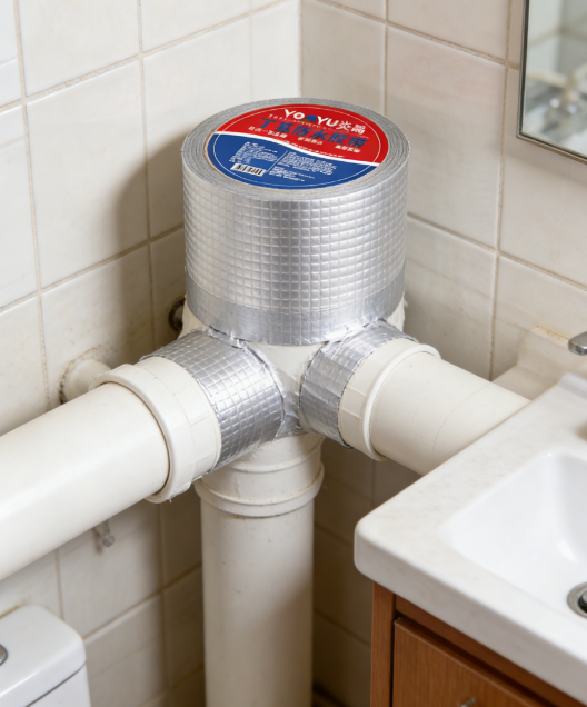 Pita Pelekat Kalis Air Aluminum Foil Butyl 【Beli 1 Percuma 1】- Pelekat Atap Bocor Super Kuat - Sesuai untuk Retakan Dinding, Paip & Atap Zink (Tahan Panas & Hujan)