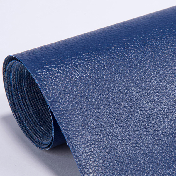 Leather repair self-adhesive patch