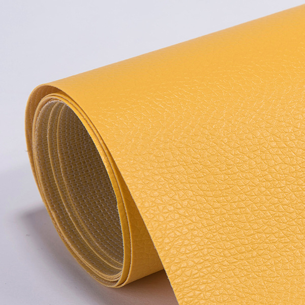 Leather repair self-adhesive patch