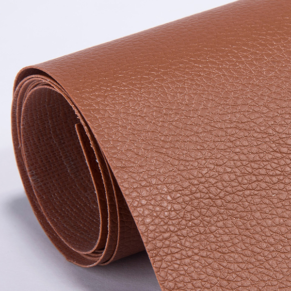 Leather repair self-adhesive patch