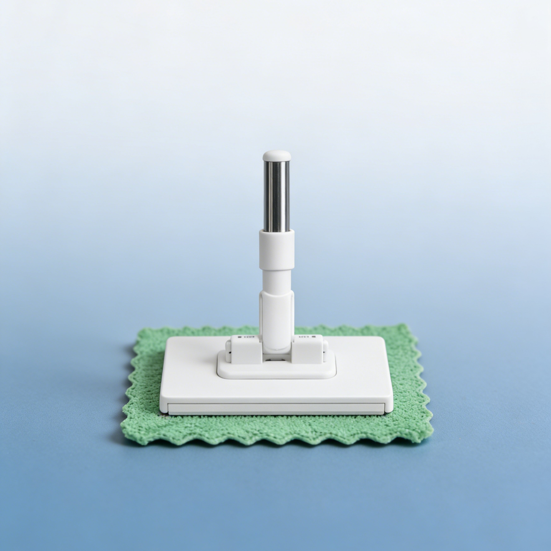 Automatic Grip Towel Mop 2.0 | 100% Hands-Free Cleaning | Universal Clip for Old Towels, Wipes & Kitchen Paper | 360° Rotating Head for Floor, Tile & Glass | Free Disposable Wipes Set