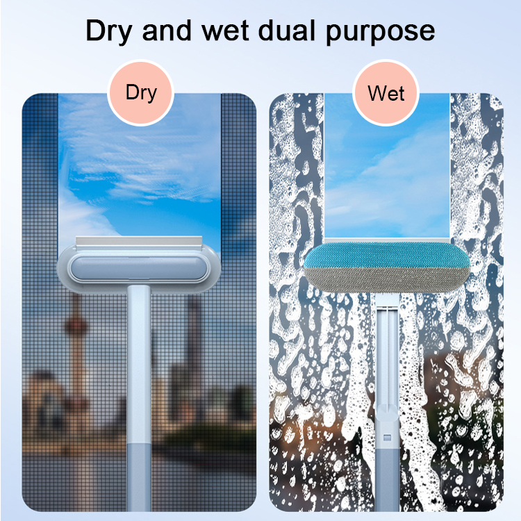 Multi-purpose double-sided dust removal brush