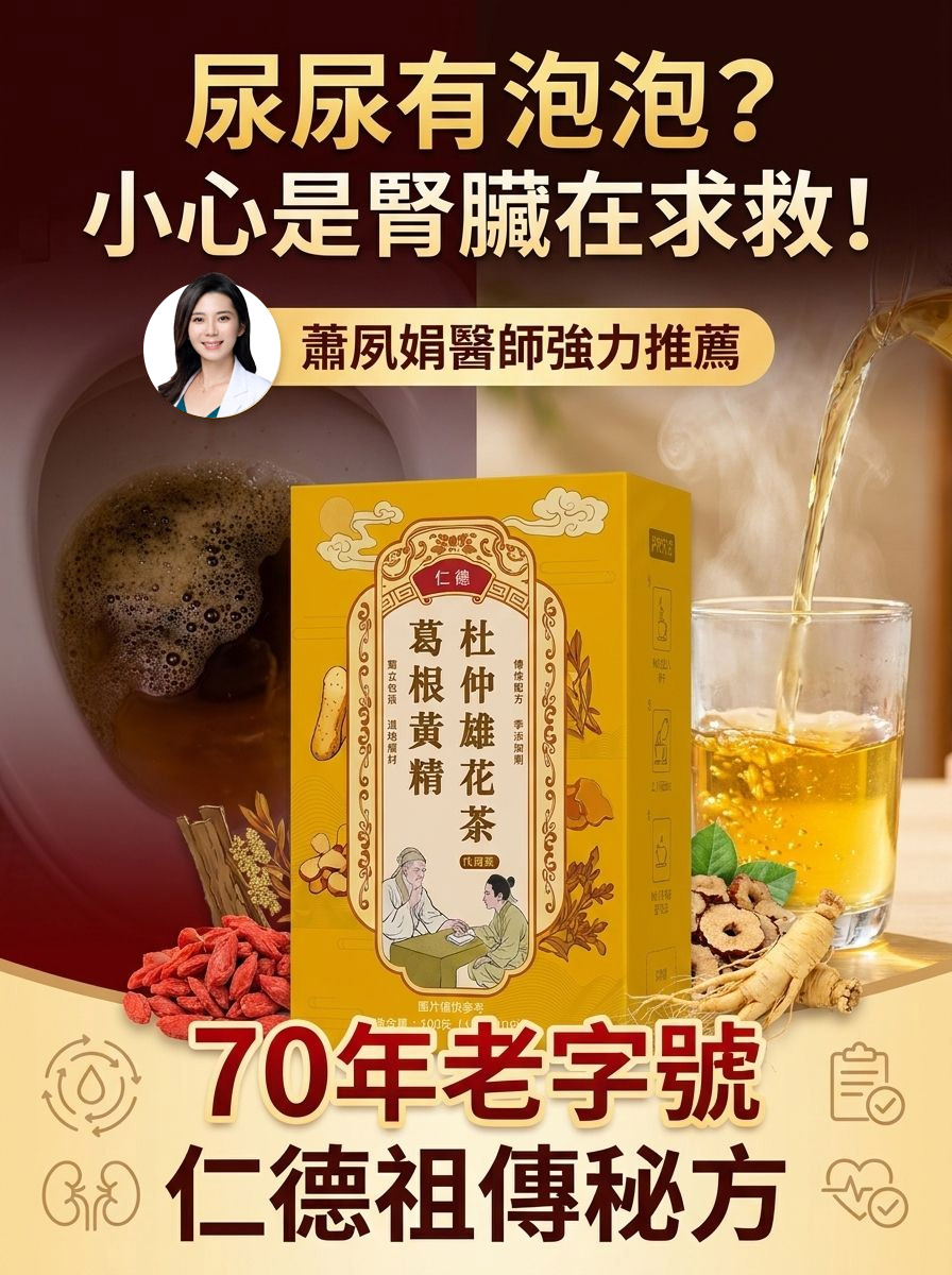 葛根黃精杜仲雄花茶