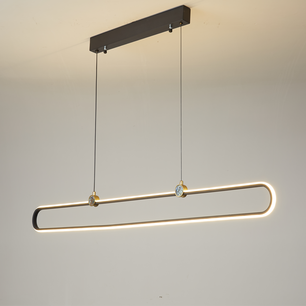 回力吊燈-金色100cm