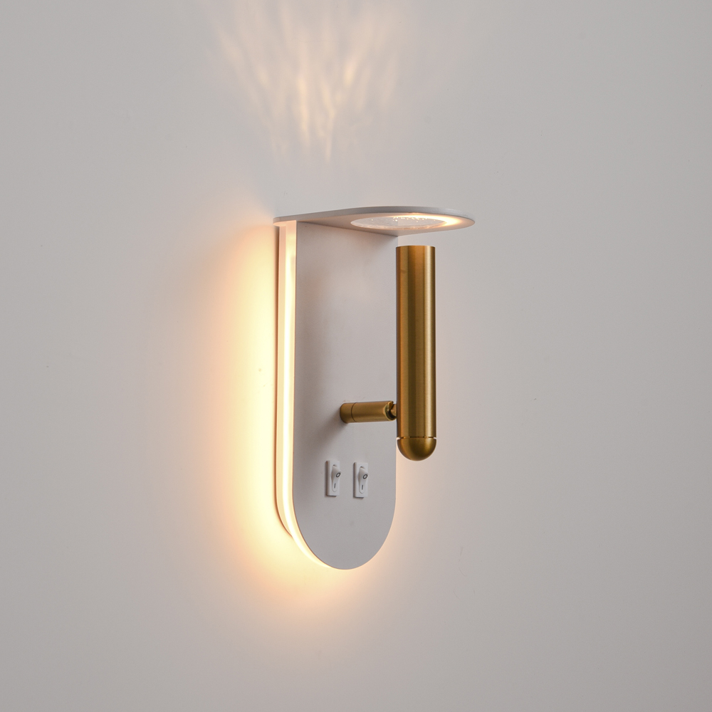 觀波火焰壁燈-2色（黑色/白色）