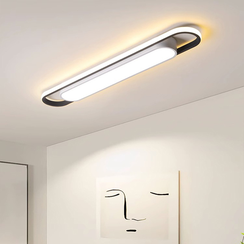 北歐走廊過道燈玄關入戶燈具簡約現代創意衣帽間燈陽檯燈小吸頂燈