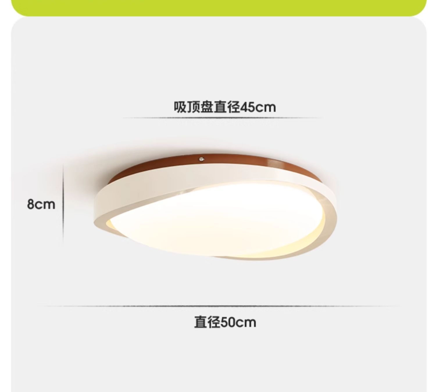 奶油风卧室灯吸顶灯法式中古主卧灯2024新款设计师房间灯简约圆形