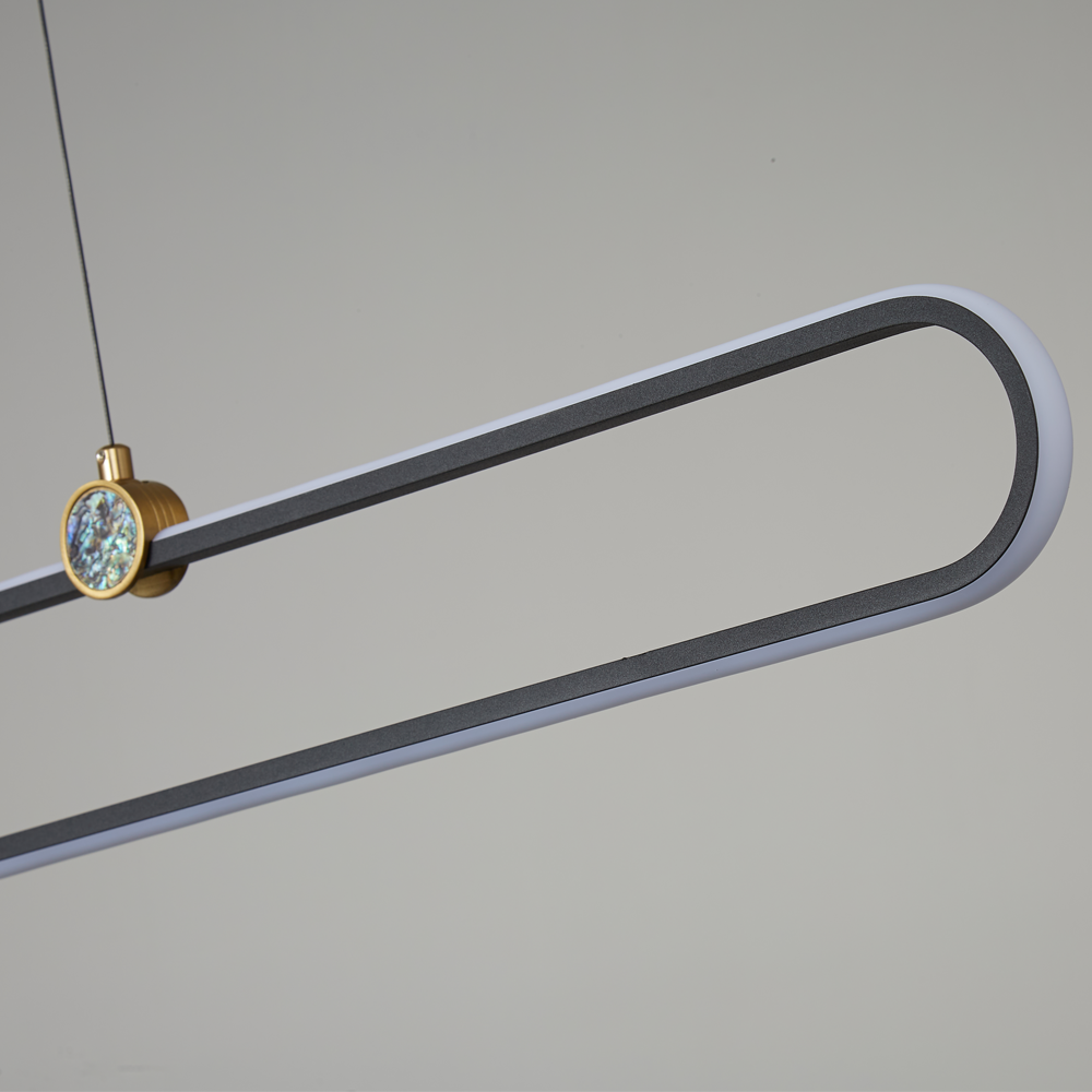 回力吊燈-金色100cm