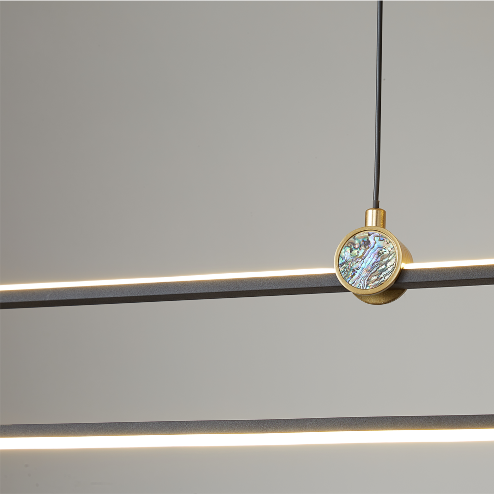 回力吊燈-金色100cm