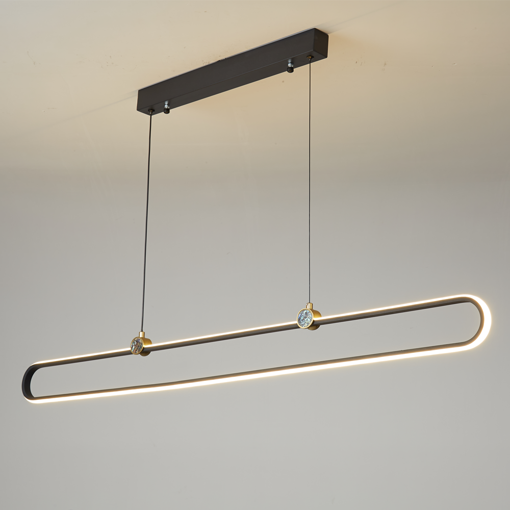 回力吊燈-金色100cm