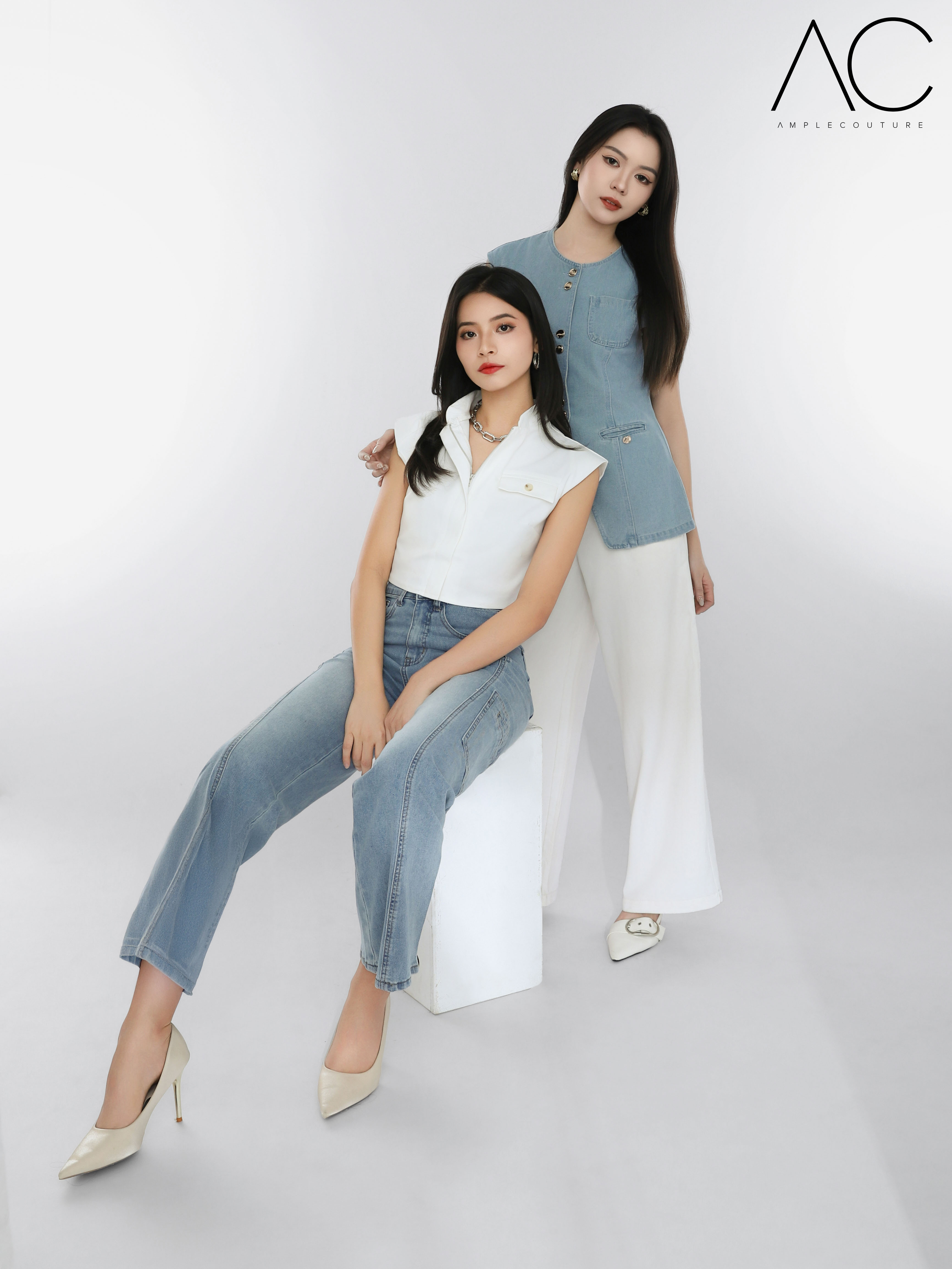 Denim Long Pants DJ073