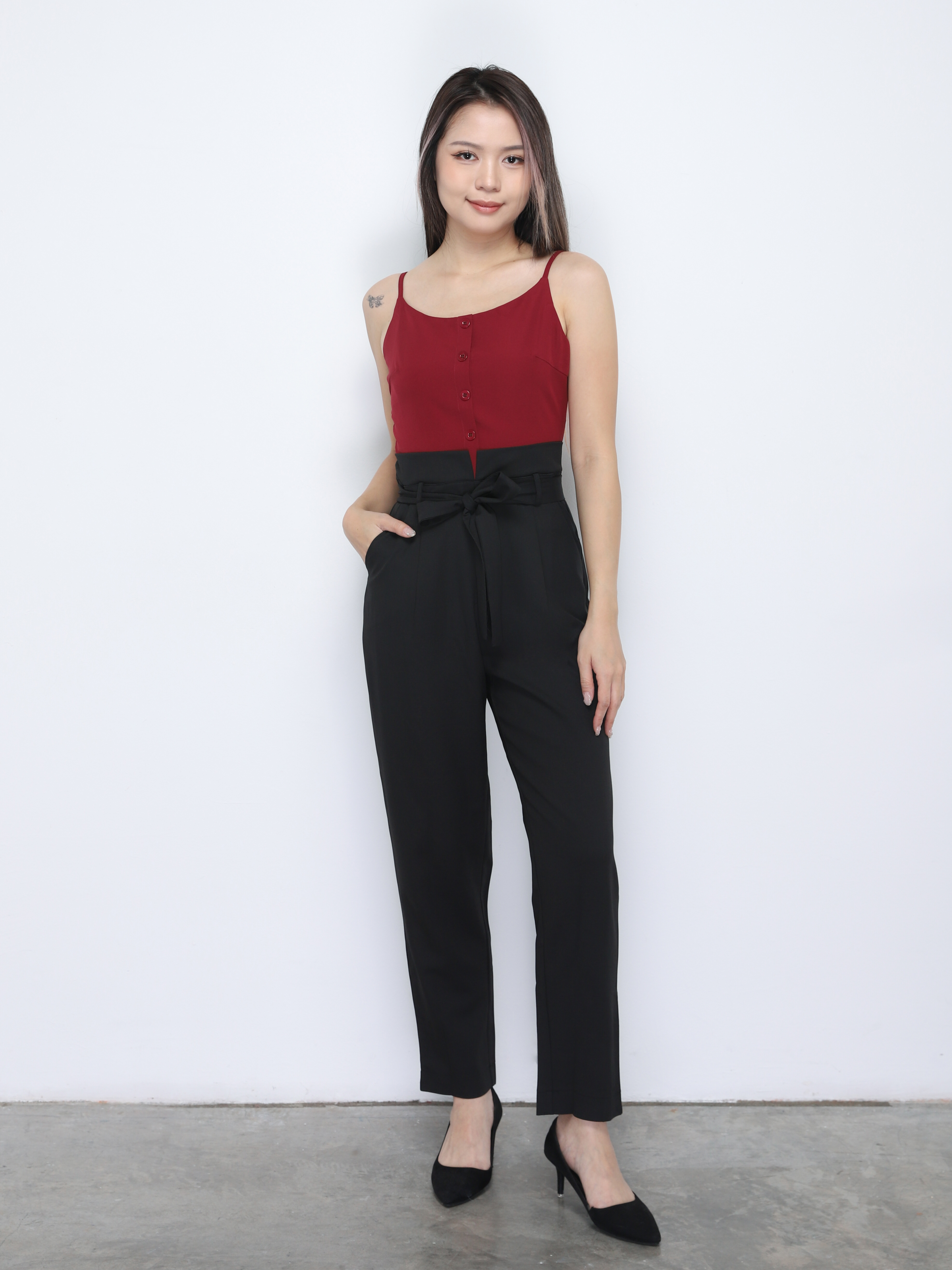 Two Tone Jumpsuit 34618