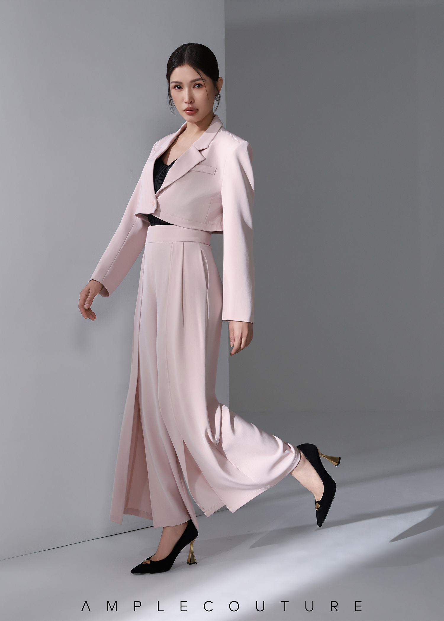 High Waist With Split Long Panta ACX08