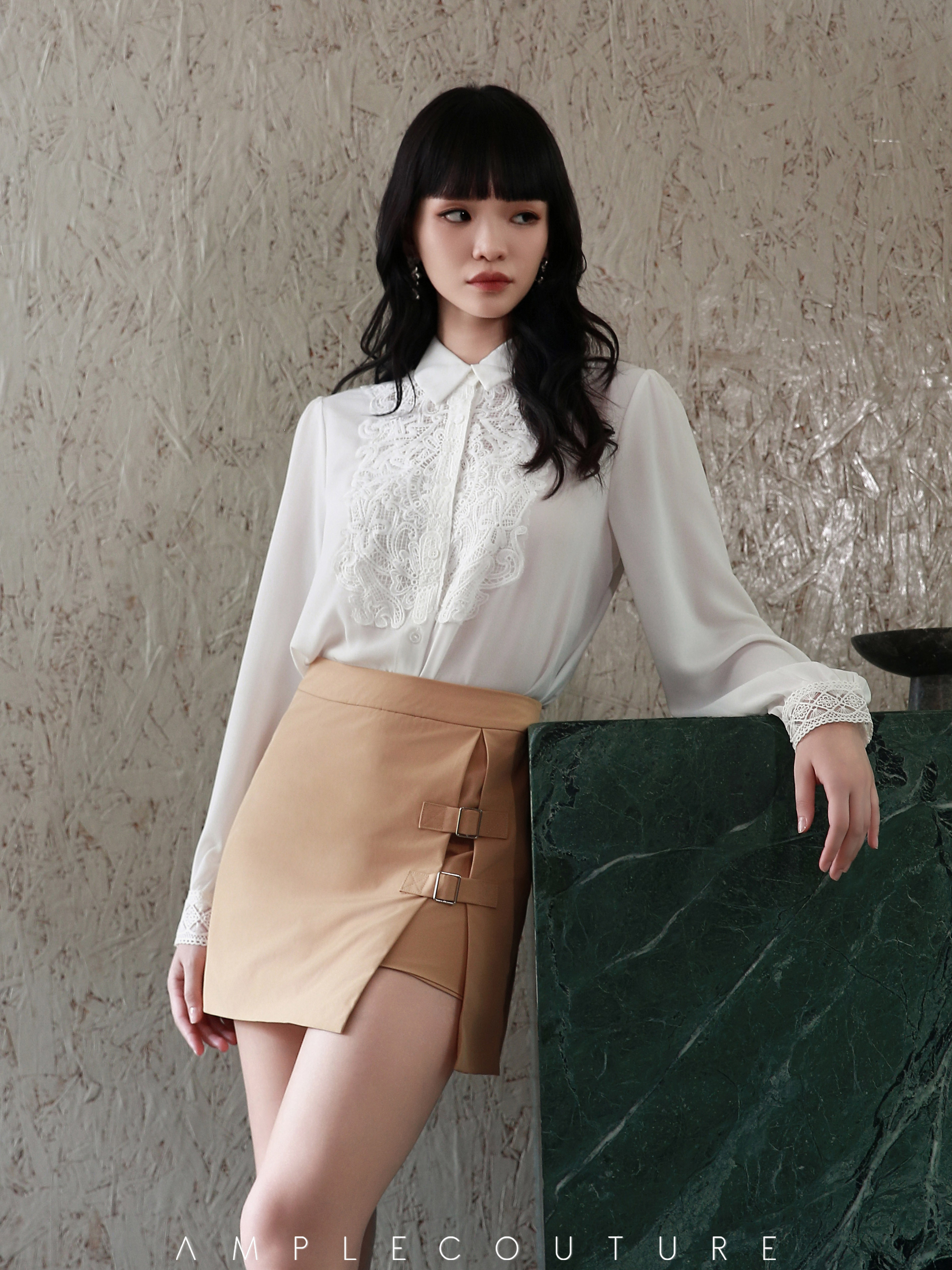 Eyelet Lace Blouse AC566