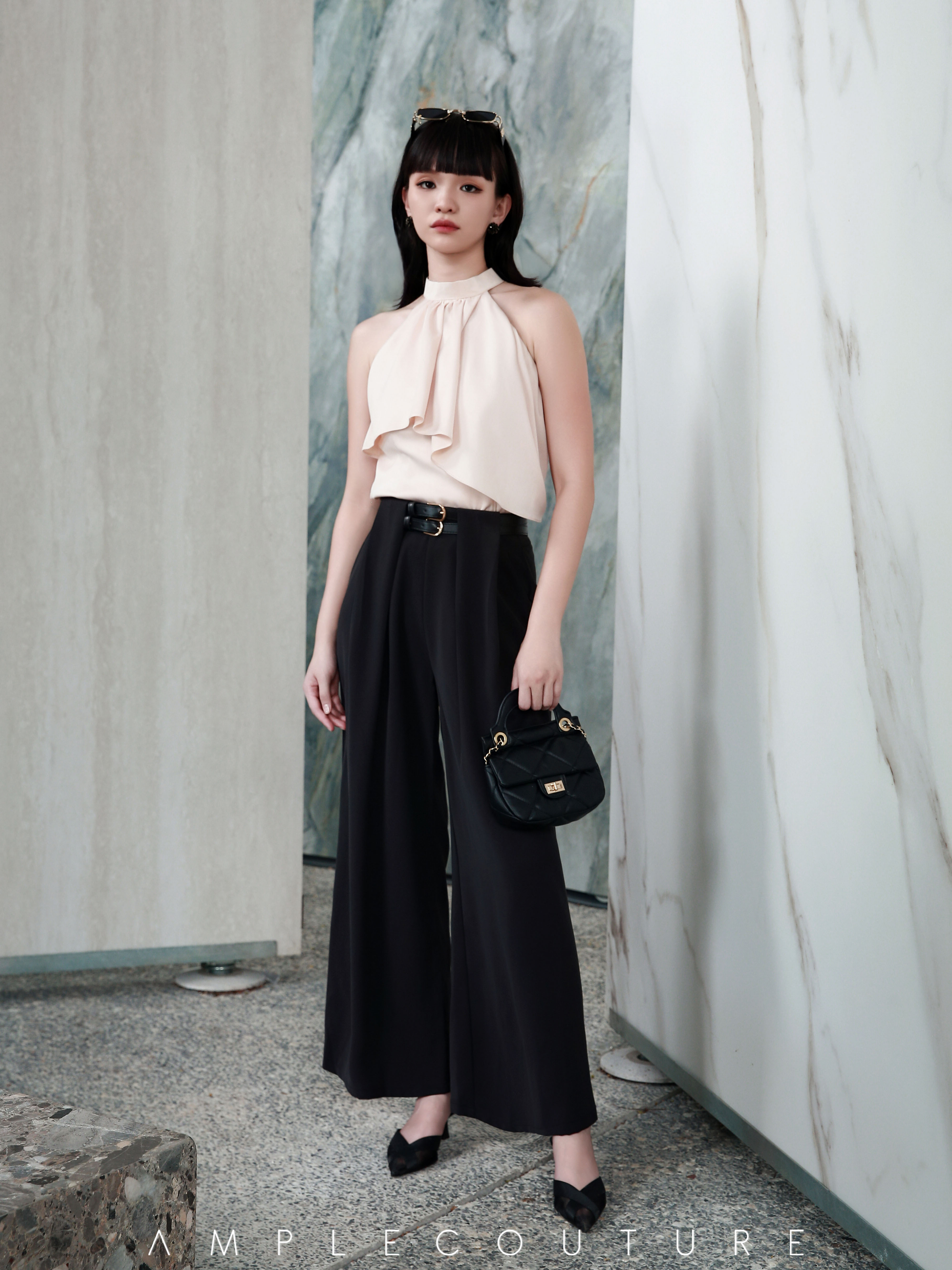 Halter Ruffles Top AC141