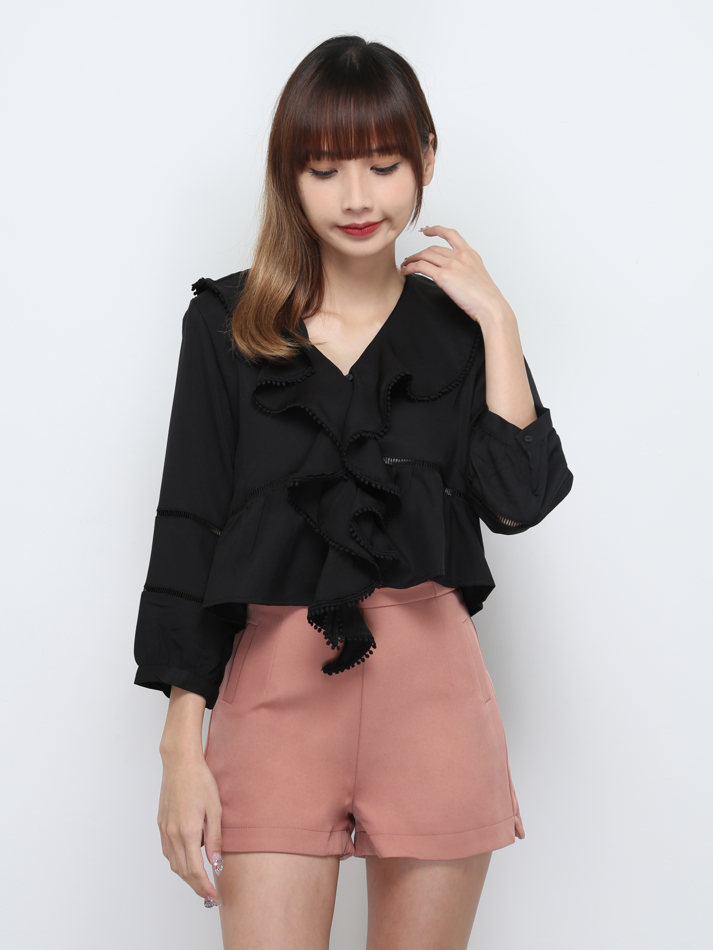 High Waist Short Pants 32588