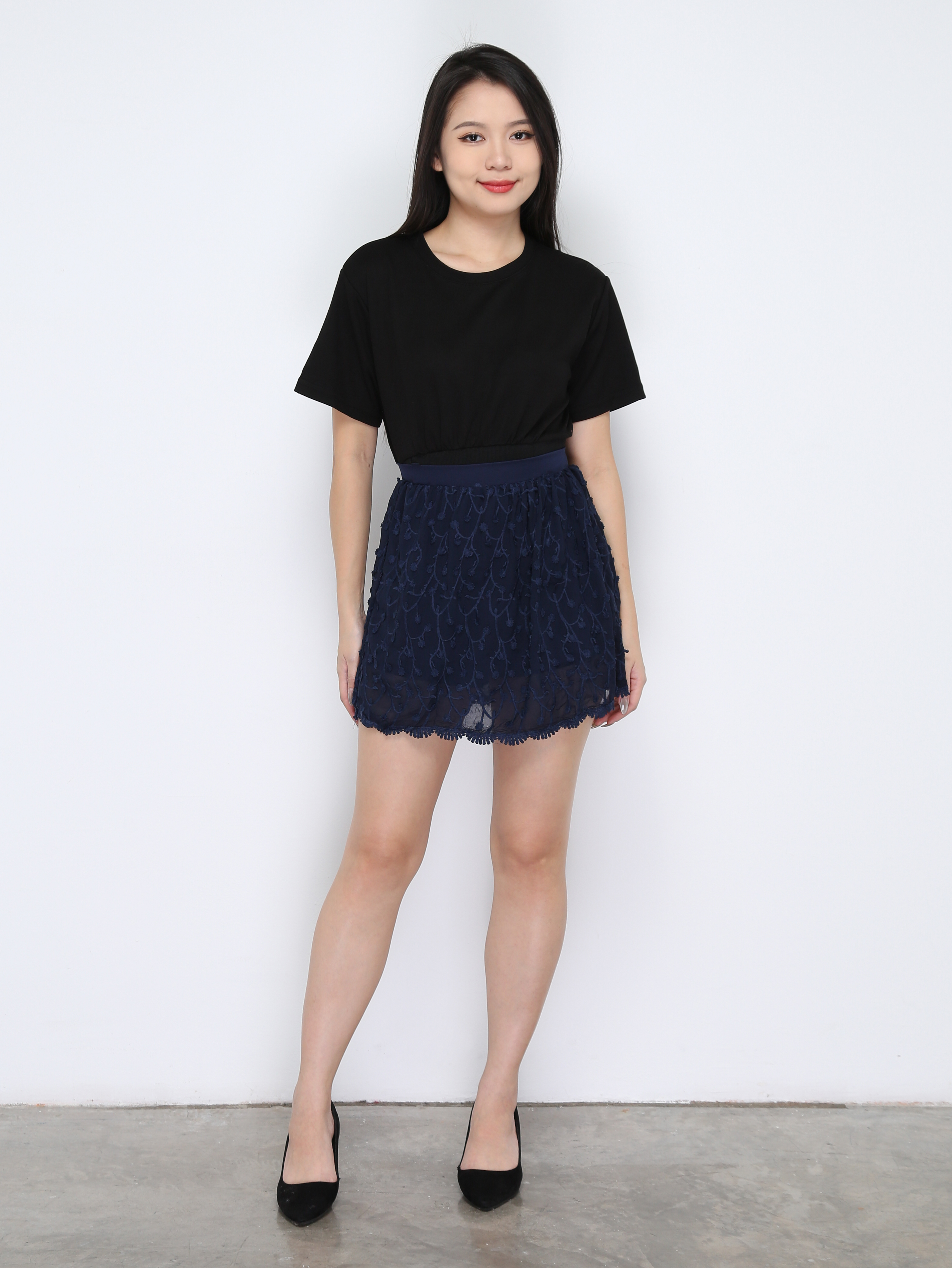 High Waist Floral Skirt Pants 33521