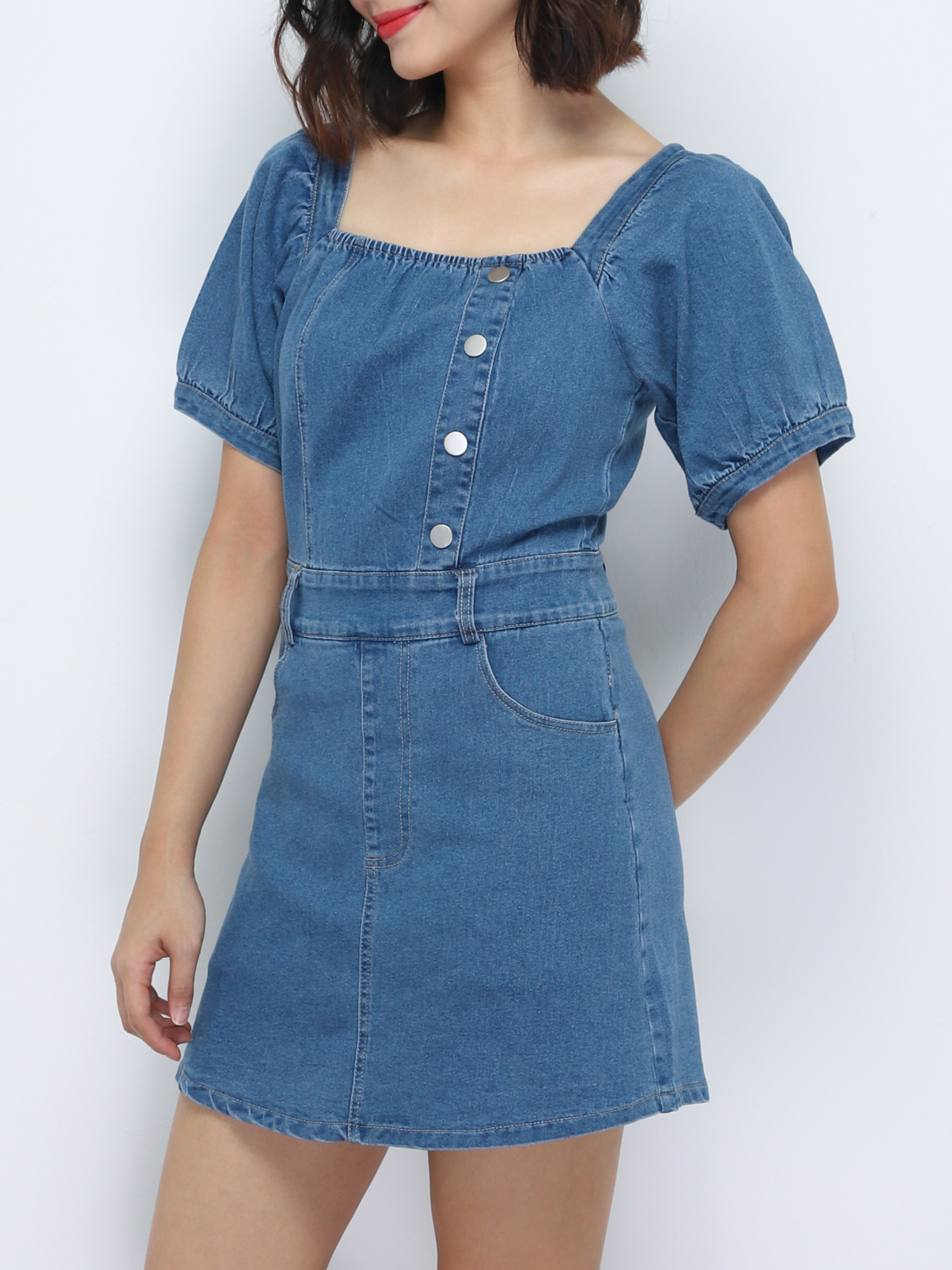 Denim Jumpsuit 34468