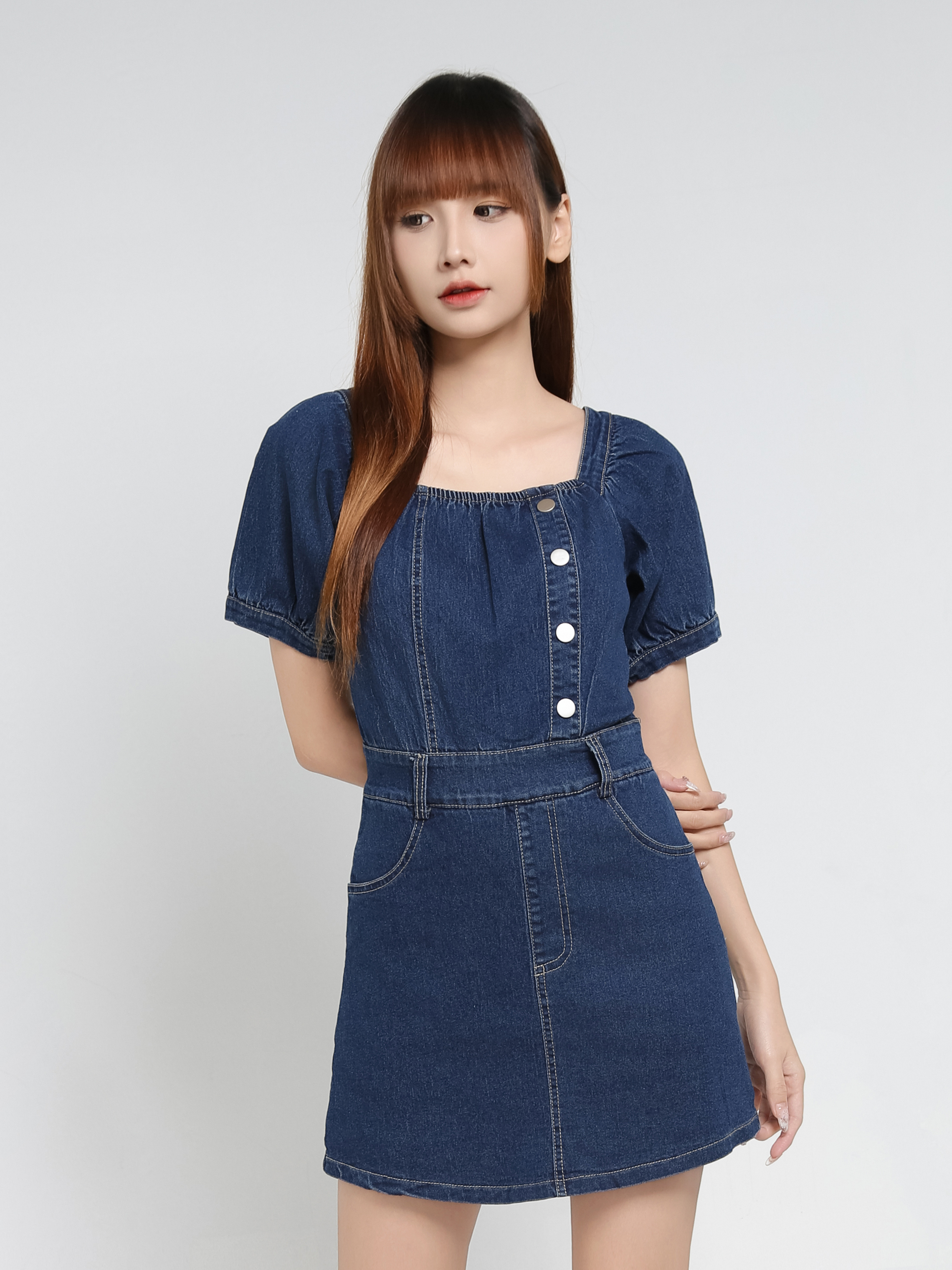 Denim Jumpsuit 34468