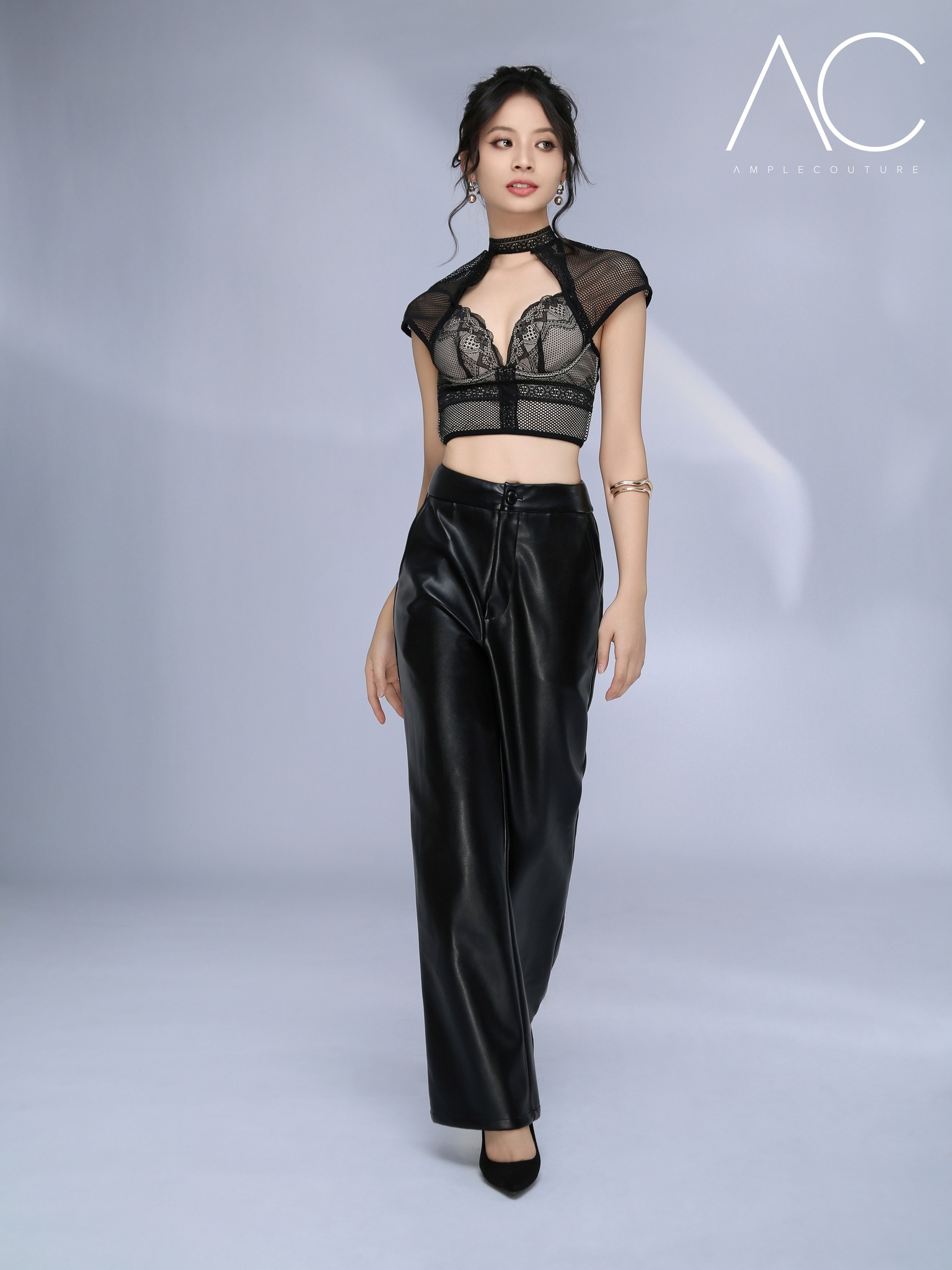 Leather Long Pants AC560