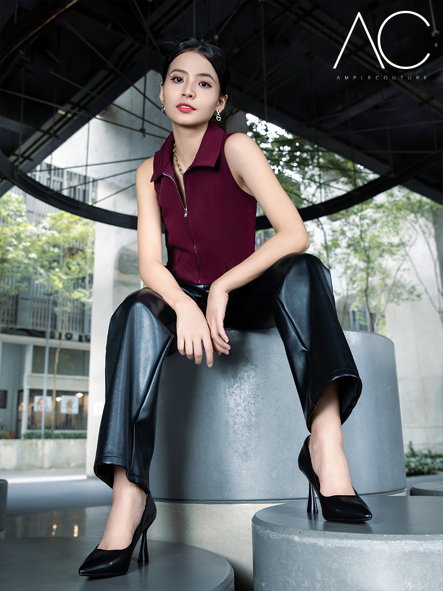 Leather Long Pants AC560