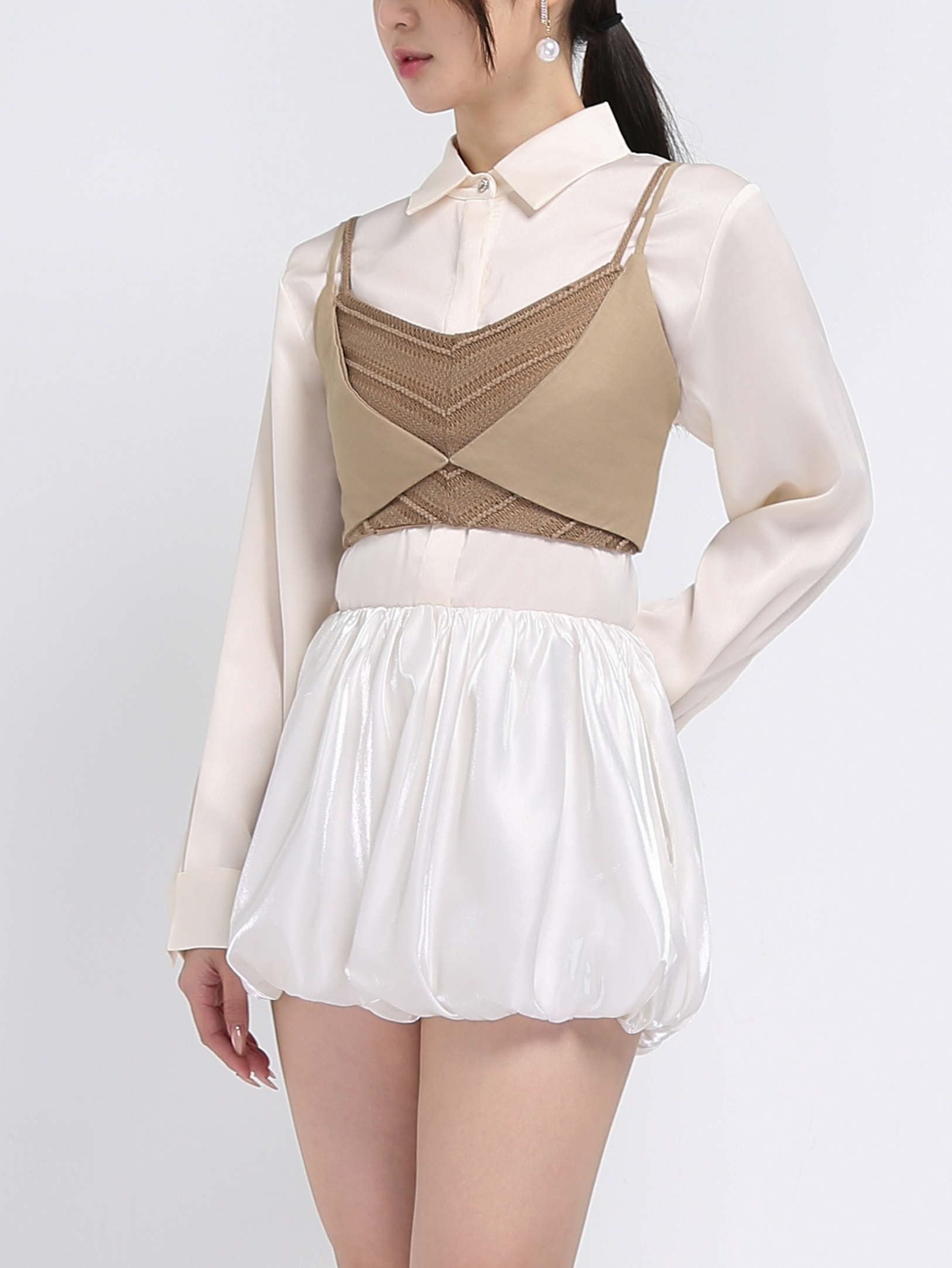 Flower Short Pants AC847