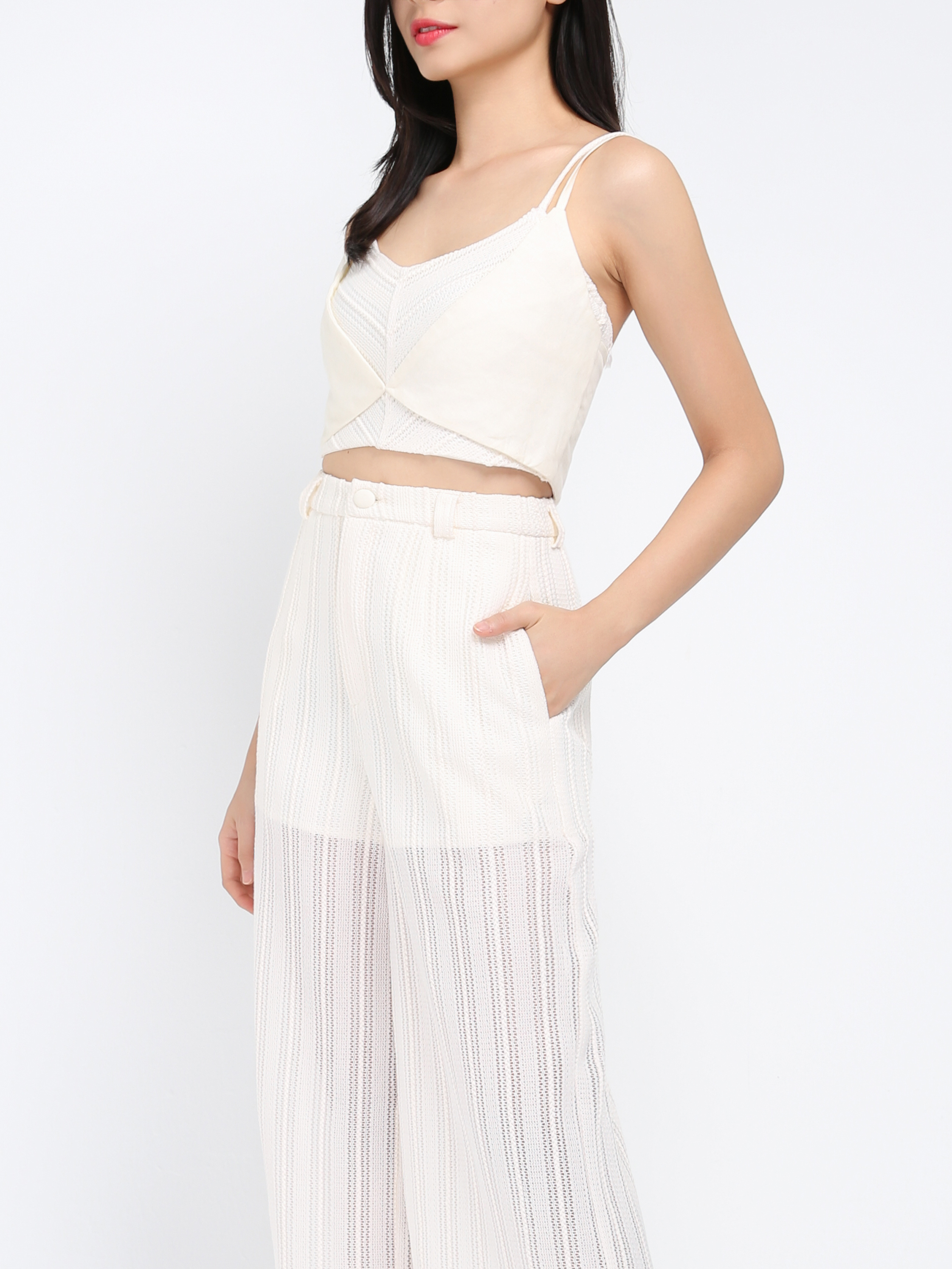 Stripe Long Pants AC140