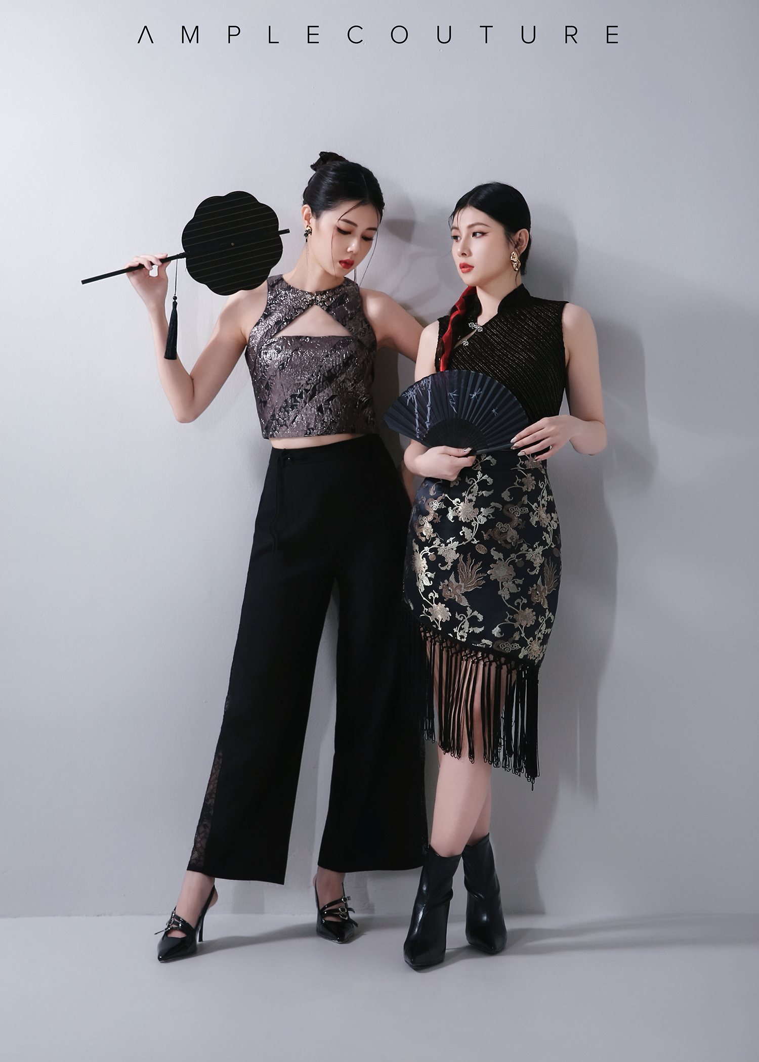 Back Zip Skirt AC550