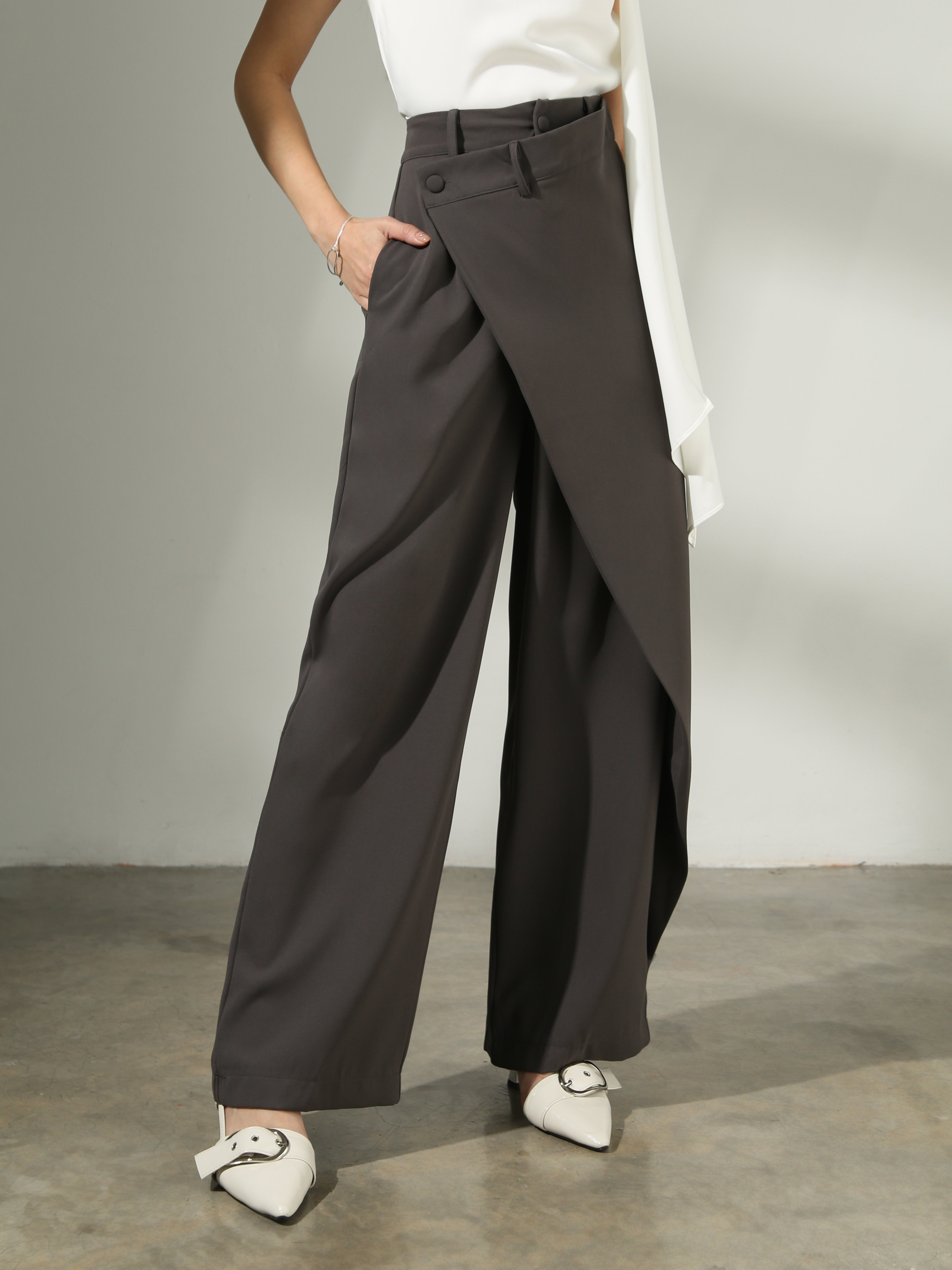 Wrap Long Pants AC739