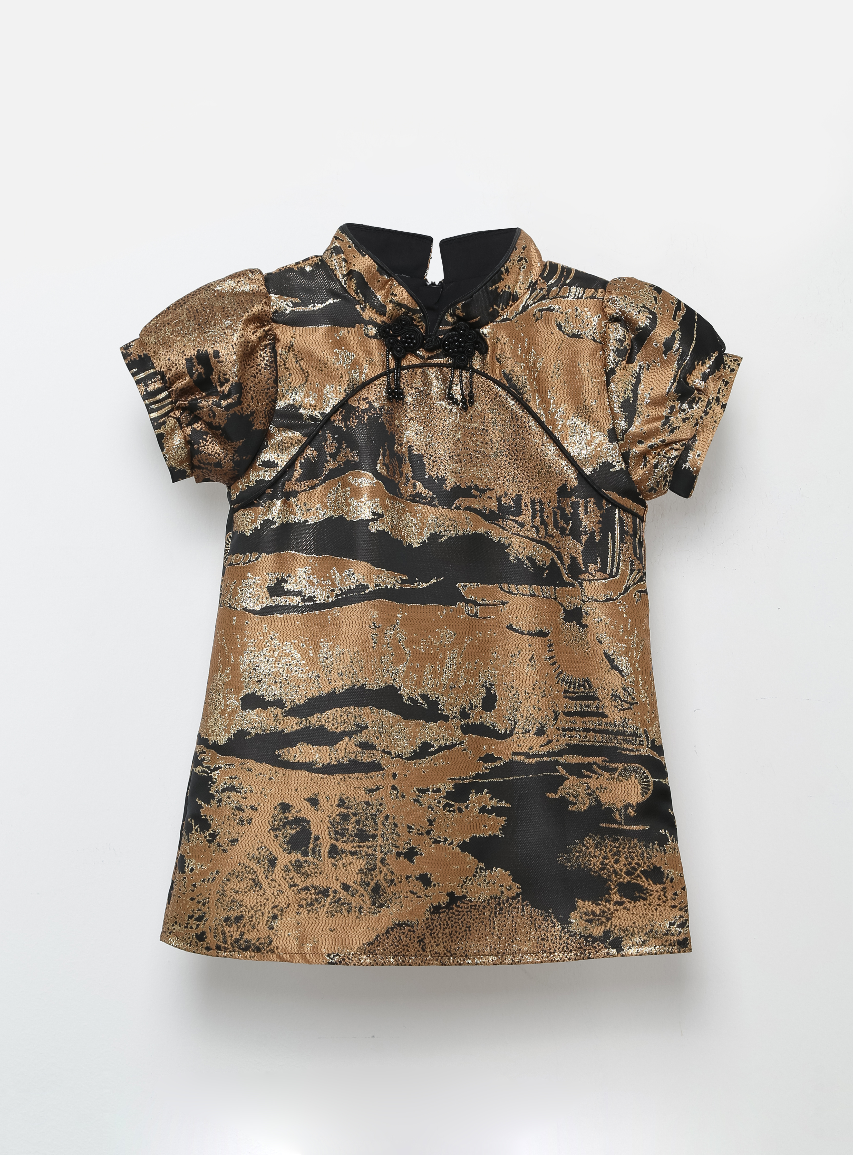 Puff Sleeve New Year Dress AC745