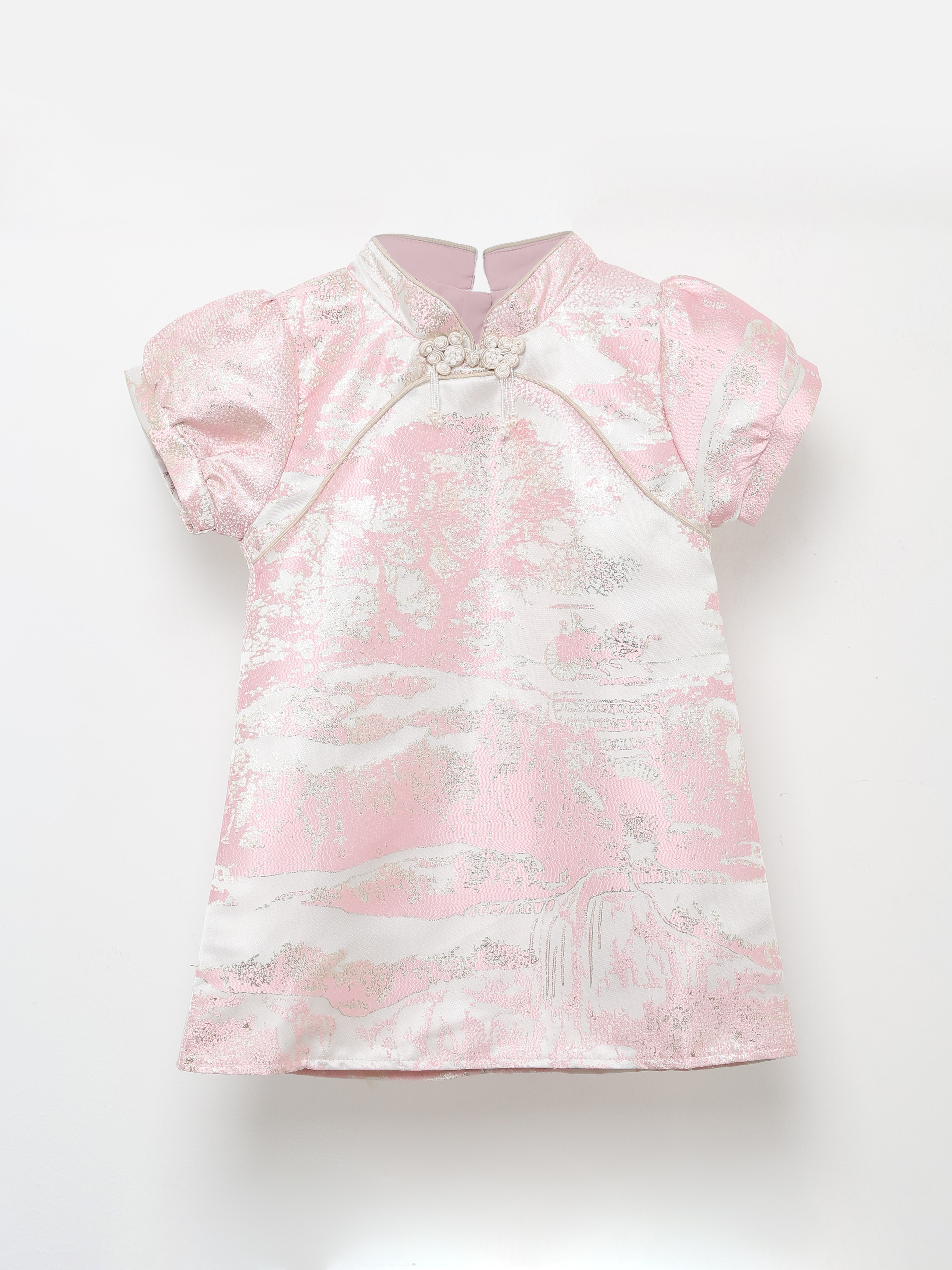 Puff Sleeve New Year Dress AC745