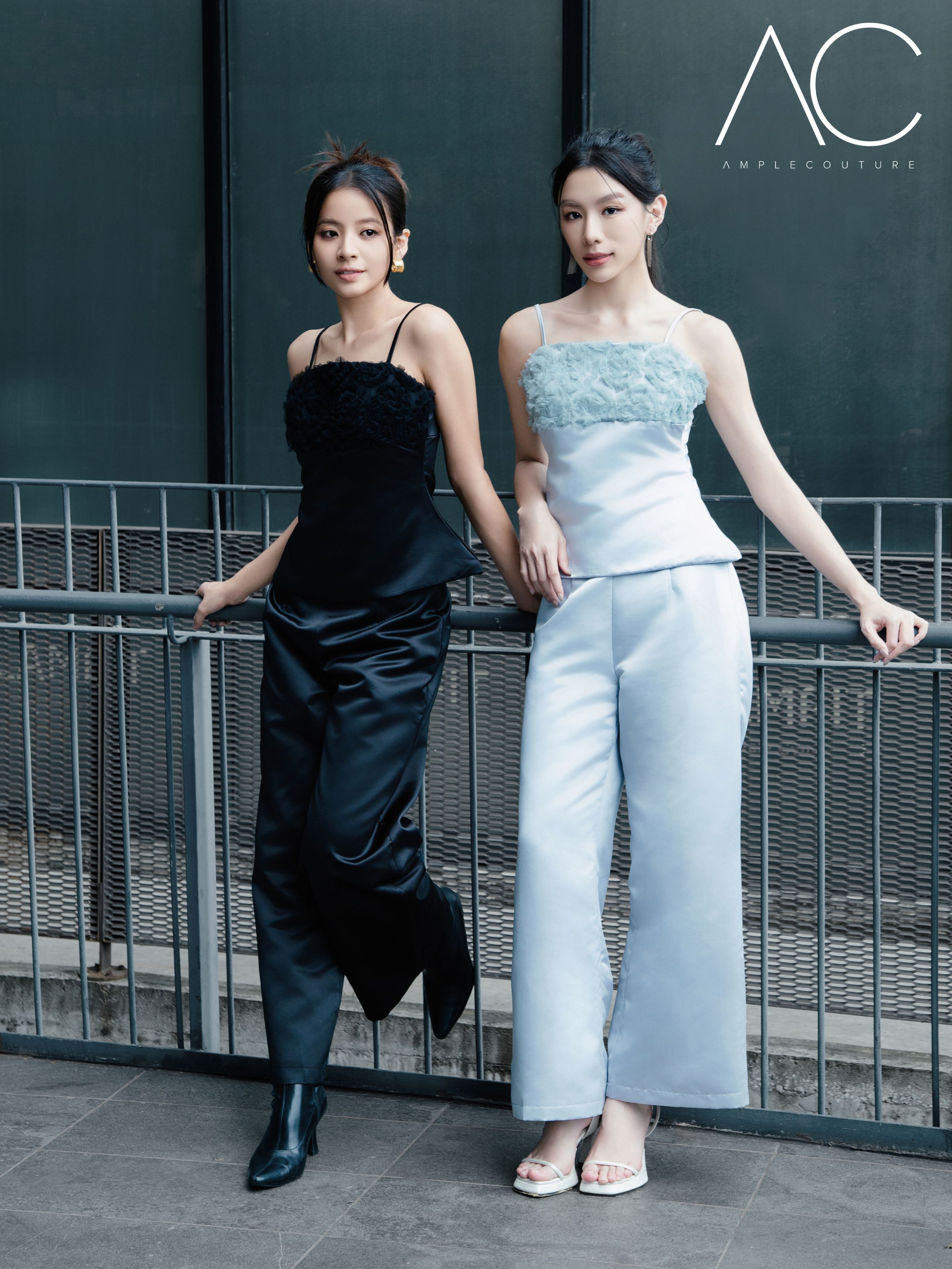 Singlet Top With Long Pant Set AC747