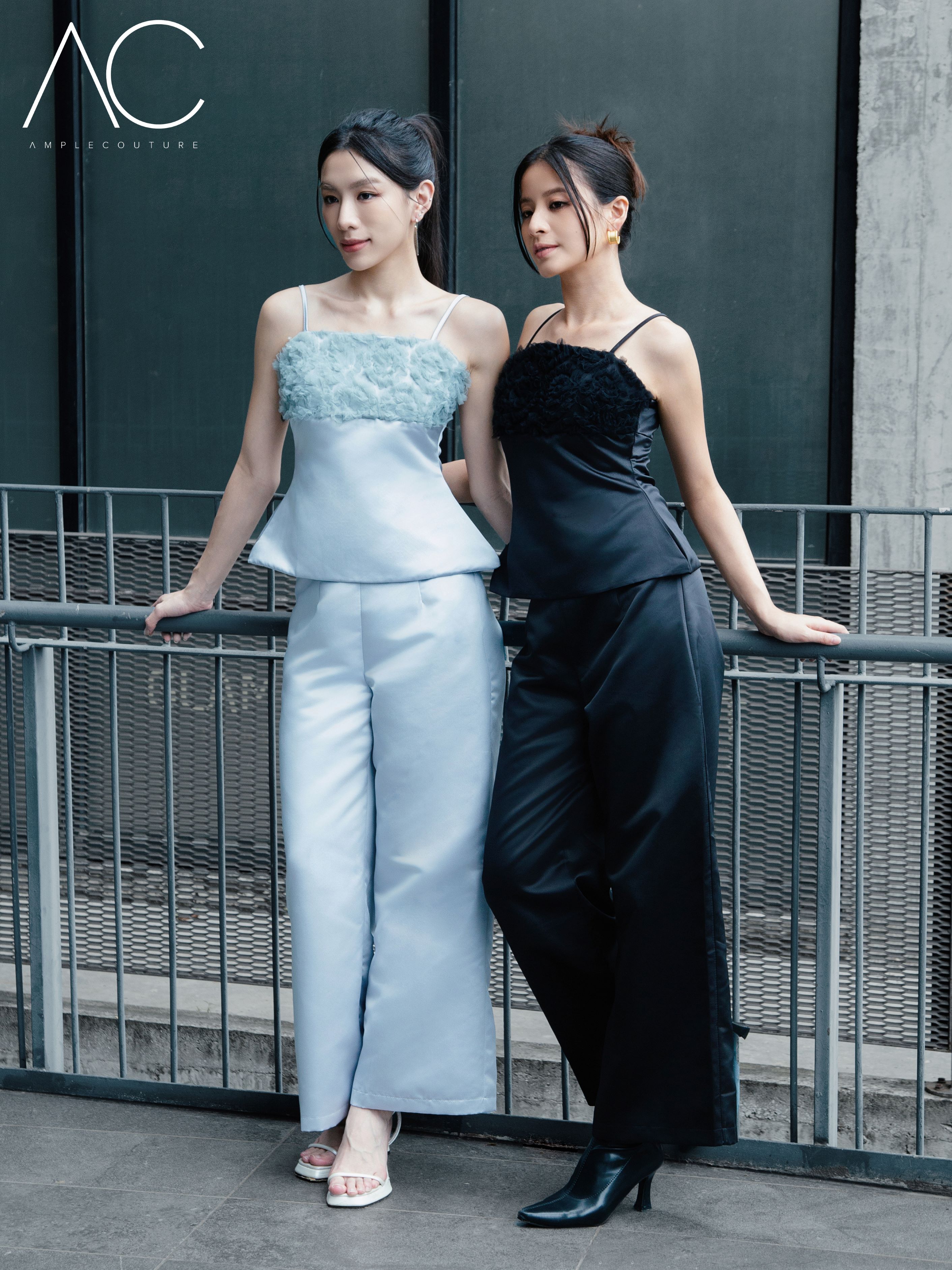 Singlet Top With Long Pant Set AC747