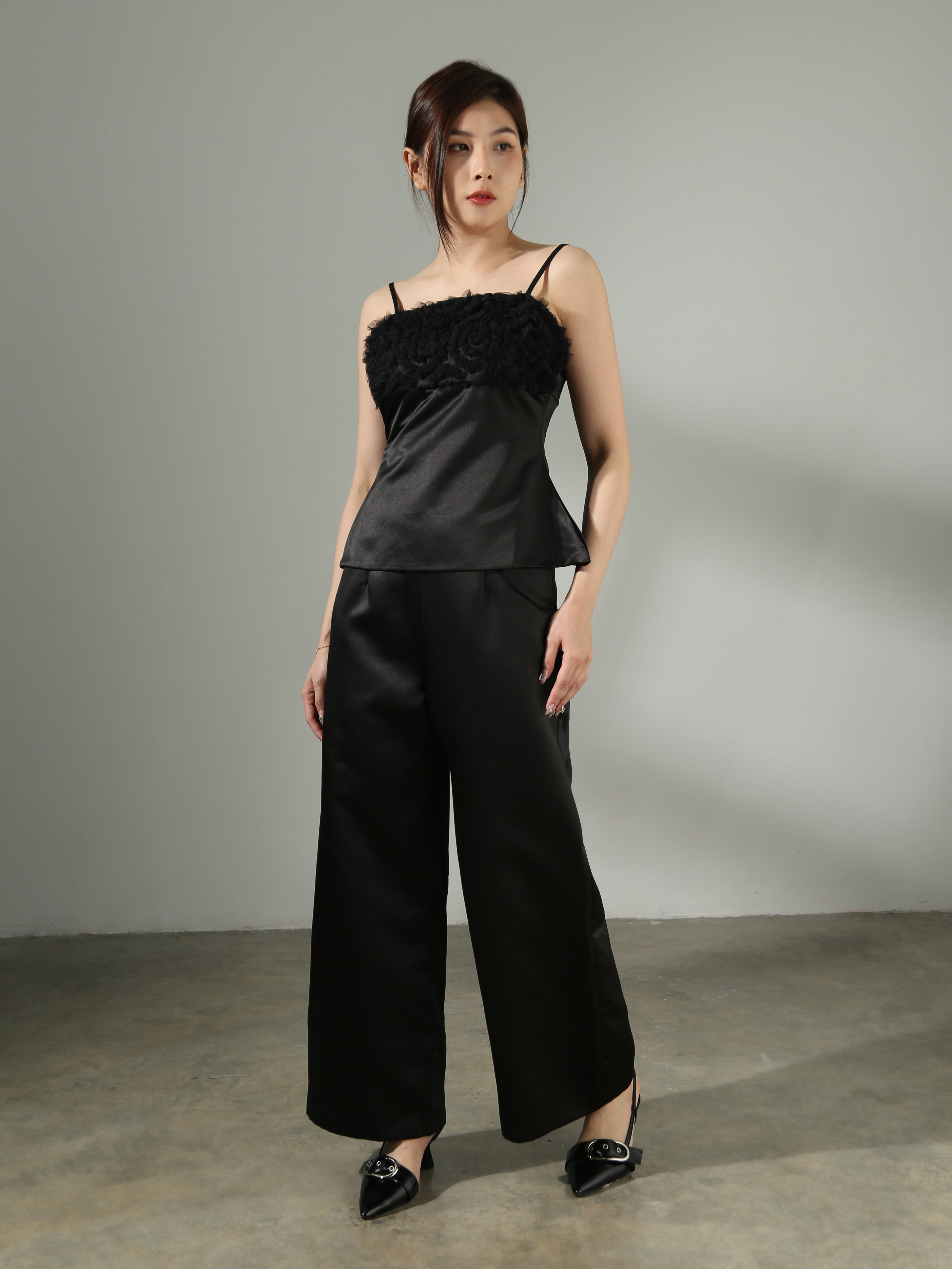 Singlet Top With Long Pant Set AC747