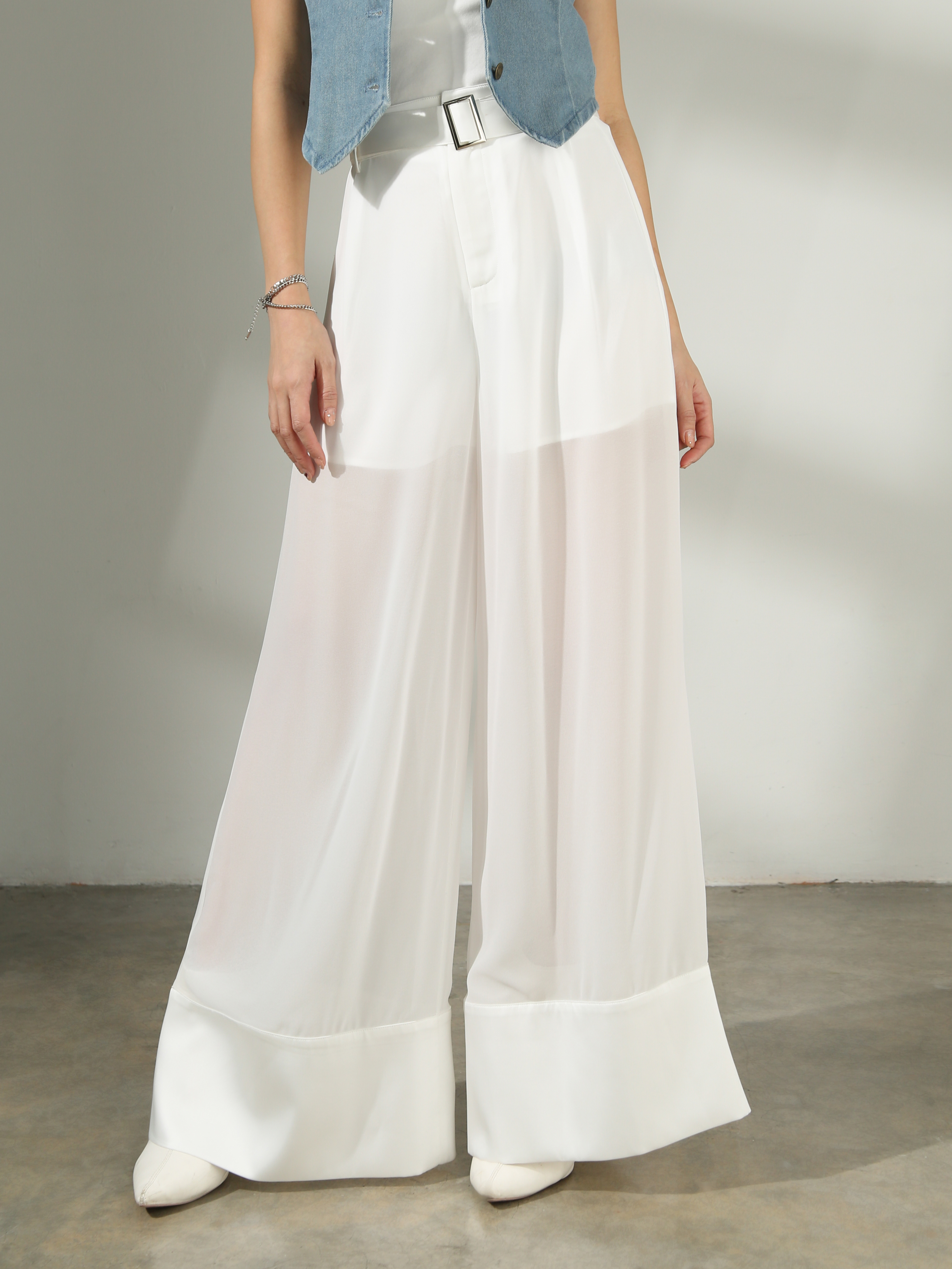 Net Long Pants AC437