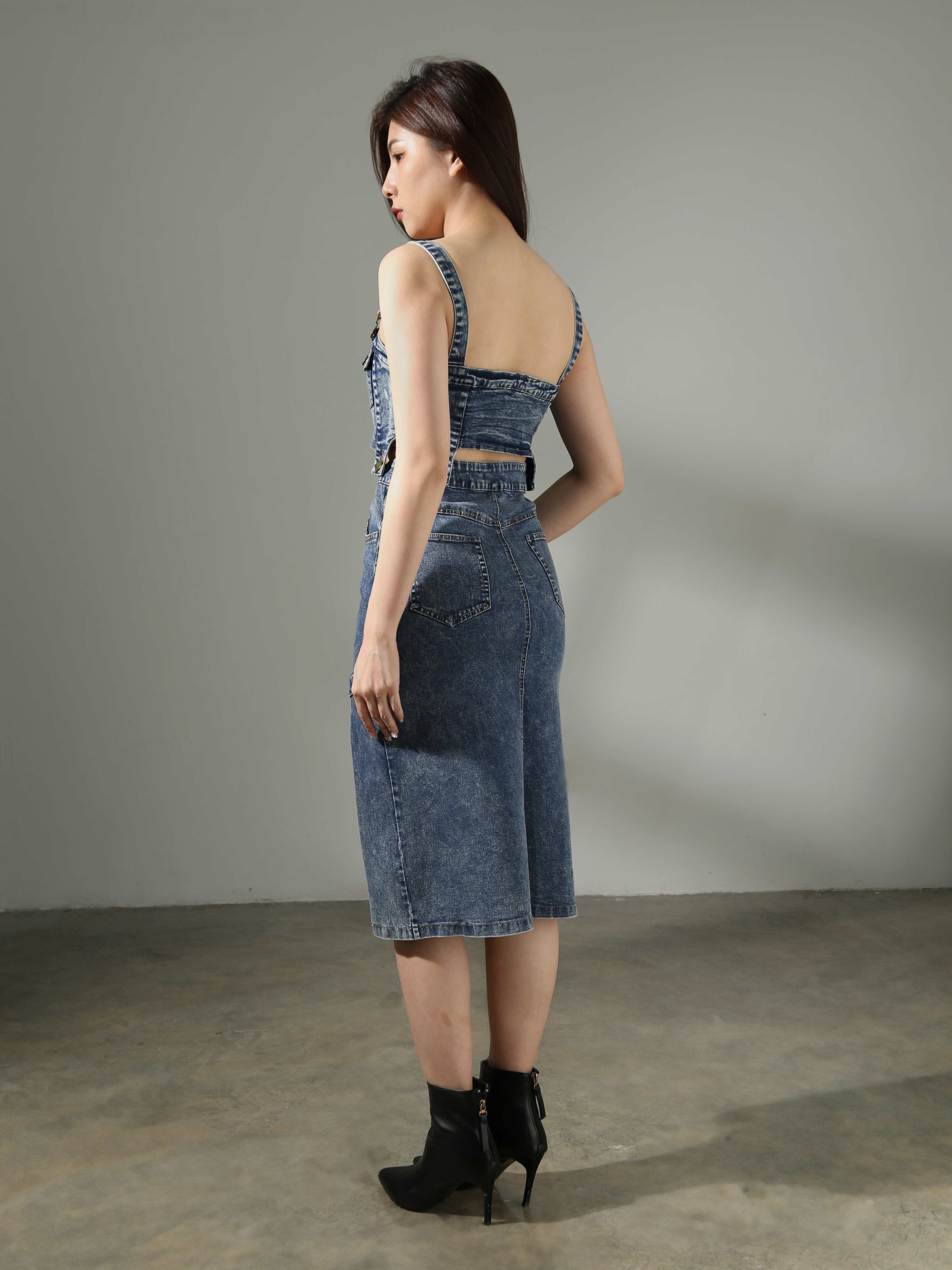 Denim Dress AC817