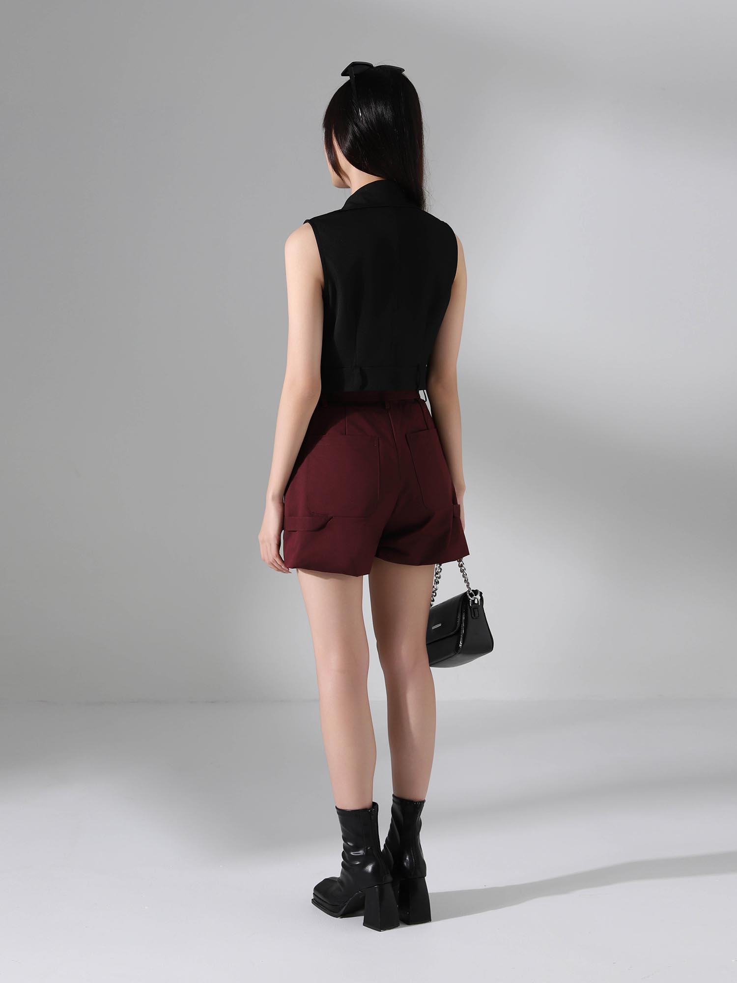 High Waist Short Pants AC571